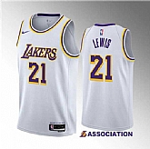 Men's Los Angeles Lakers #21 Maxwell Lewis White 2023 Draft Association Edition Stitched Basketball Jersey1 Dzhi ,baseball caps,new era cap wholesale,wholesale hats